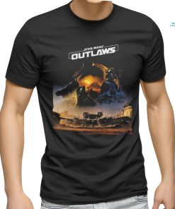 Official Star Wars Outlaws New Poster Fan Gifts Classic T Shirt