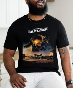 Official Star Wars Outlaws New Poster Fan Gifts Classic T Shirt