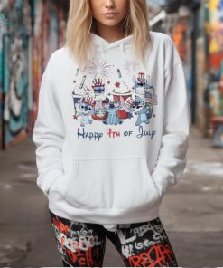 Official Stitch Party Happy 4th Of July Celebration T Shirt