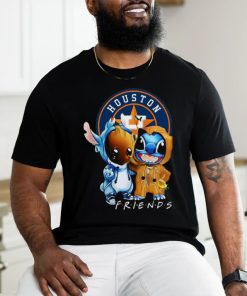 Official Stitch and Baby Groot Astros Friends Shirt