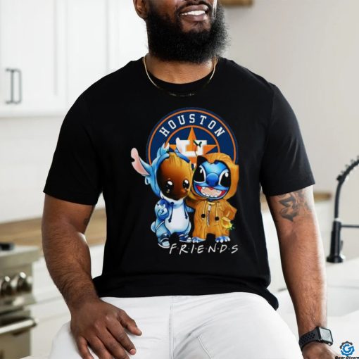 Official Stitch and Baby Groot Astros Friends Shirt