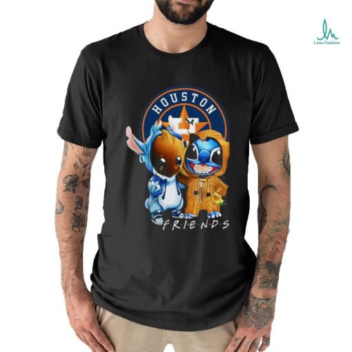 Official Stitch and Baby Groot Astros Friends Shirt