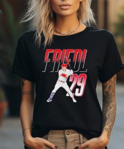 Official TJ Friedl number 29 Cincinnati Reds Baseball painting t shirt