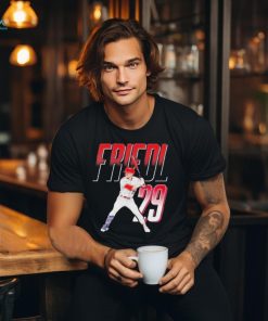 Official TJ Friedl number 29 Cincinnati Reds Baseball painting t shirt