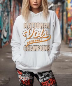 Official Tennessee Volunteers 2024 NCAA Men’s Baseball College World Series Champions Check T Shirt