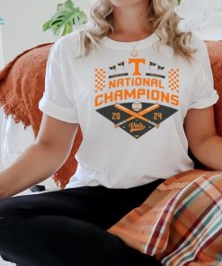 Official Tennessee Volunteers 2024 NCAA Men’s Baseball College World Series Champions Official Logo T Shirt