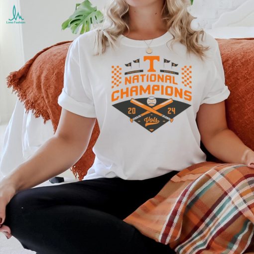 Official Tennessee Volunteers 2024 NCAA Men’s Baseball College World Series Champions Official Logo T Shirt