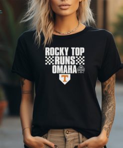 Official Tennessee Volunteers 2024 NCAA Men’s Baseball College World Series Champions Rocky Top Runs Omaha T Shirt