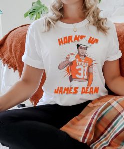 Official Texas Longhorns Horns Up James Dean Shirt