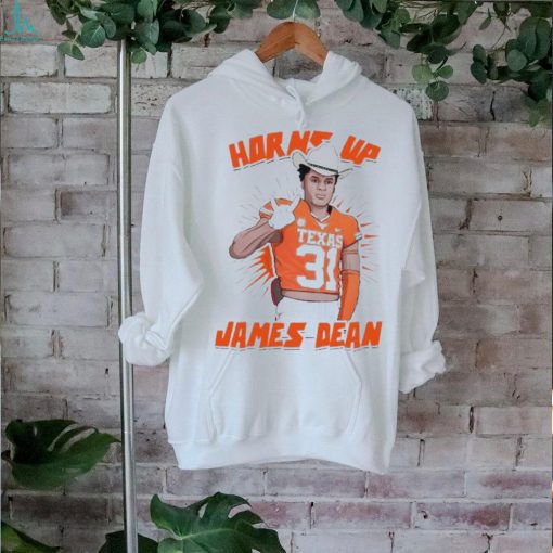 Official Texas Longhorns Horns Up James Dean Shirt