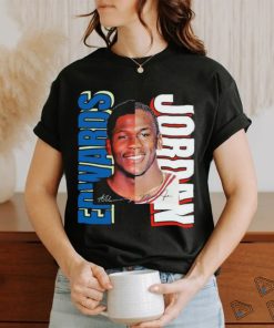 Official The Anthony Jordan Edwards Half Face Signature T shirt