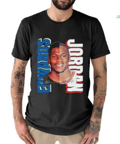 Official The Anthony Jordan Edwards Half Face Signature T shirt