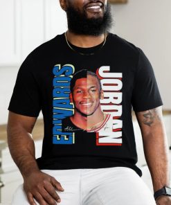 Official The Anthony Jordan Edwards Half Face Signature T shirt