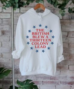 Official The British Blew A 13 Colony Lead Shirt