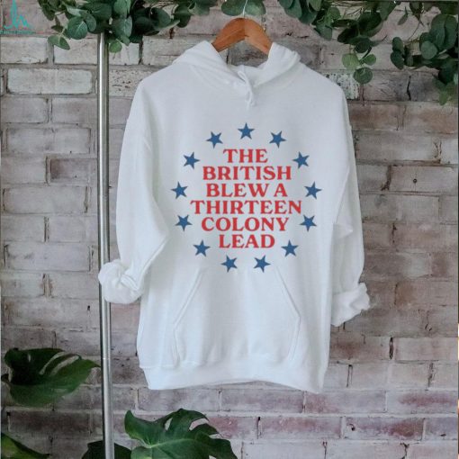 Official The British Blew A 13 Colony Lead Shirt