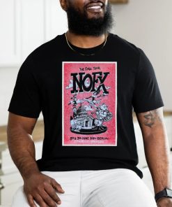 Official The Final Tour NOFX Berlin, Zitadelle Spandau June 8 9 2024 Poster shirt