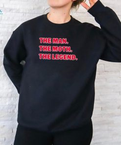 Official The Man The Moth The Legend 2024 t shirt, hoodie, sweater, long sleeve and tank top Official The Man The Moth The Legend 2024 t shirt