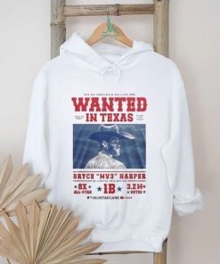 Official The Philadelphia Phillies Are Wanted In Texas July 15, 2024 Bryce Harper MVP All Star Game Shirt