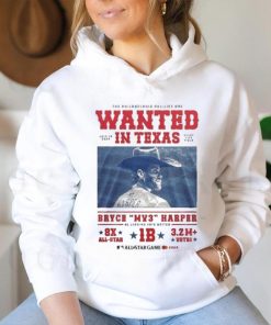 Official The Philadelphia Phillies Are Wanted In Texas July 15, 2024 Bryce Harper MVP All Star Game Shirt, hoodie, sweater, long sleeve and tank top Official The Philadelphia Phillies Are Wanted In Texas July 15, 2024 Bryce Harper MVP All Star Game Shirt