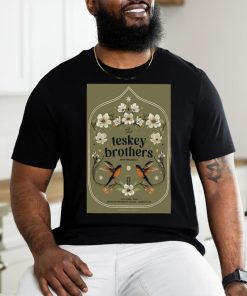 Official The Teskey Brothers Brooklyn Paramount Theater Brooklyn NY June 19 2024 Poster shirt