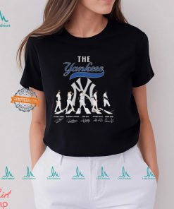 Official The Yankees Abbey Road Gleyber Torres Giancarlo Stanton Juan Soto Anthony Rizzo and Aaron Judge signatures shirt