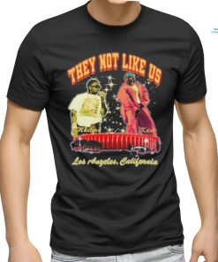 Official They Not Like Us Shirt Eazy Los Angeles California Shirt