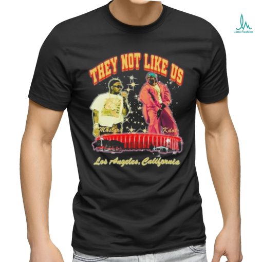 Official They Not Like Us Shirt Eazy Los Angeles California Shirt