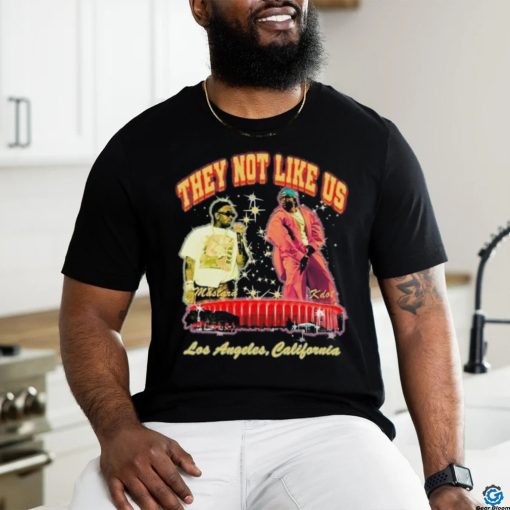 Official They Not Like Us Shirt Eazy Los Angeles California Shirt