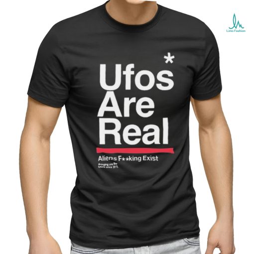 Official Tom Delonge Wearing Ufos Are Real Aliens Fucking Exist Shirt