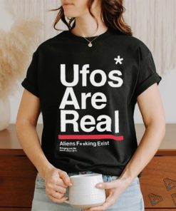 Official Tom Delonge Wearing Ufos Are Real Aliens Fucking Exist Shirt