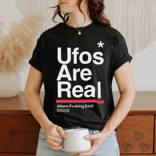 Official Tom Delonge Wearing Ufos Are Real Aliens Fucking Exist Shirt