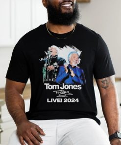 Official Tom Jones Live 2024 signature Shirt