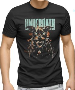 Official Underdath Emo’s Not Dead Horror Dog T shirt