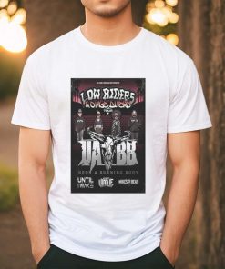 Official Upon A Burning Body The Low Riders & Stage Divers Tour Poster shirt