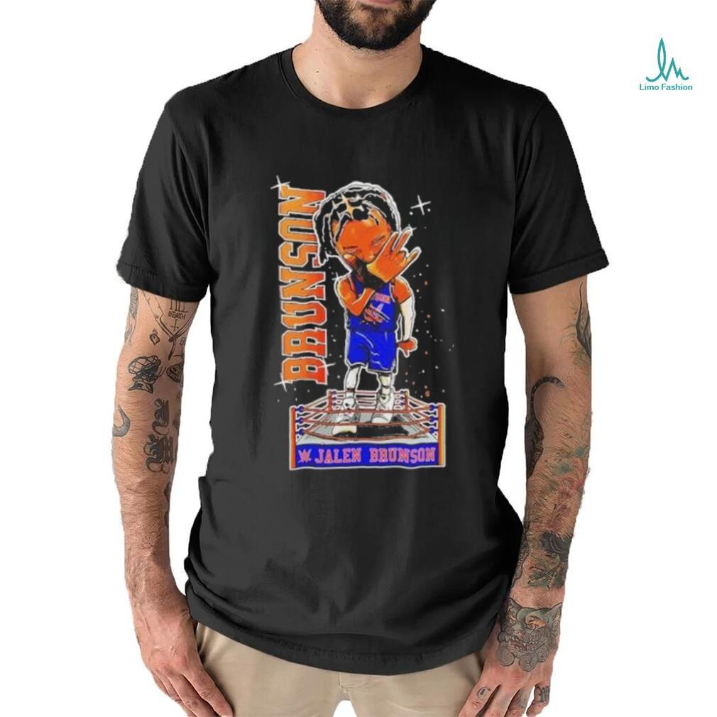 Official WWE x Jalen Brunson T Shirt Official WWE x Jalen Brunson T Shirt