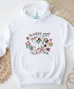 Official We Are Print Social Store Queers Stand With Palestine Shirt