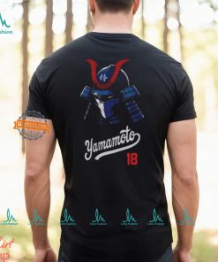 Official Yoshinobu Yamamoto Samurai Los Angeles Dodgers Unisex T Shirt