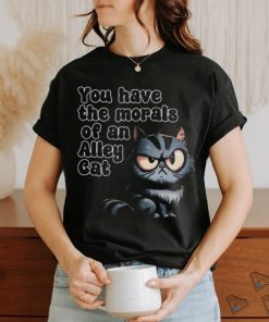 Official You Have The Morals Of An Alley Cat Shirt 2024 Presidential Debate T Shirt Trump Shirt Trump 2024 Shirt