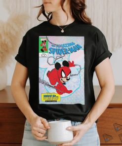 Official marvel Disney 100 Variant Cover Mickey The Amazing Spider Man Unisex T Shirt