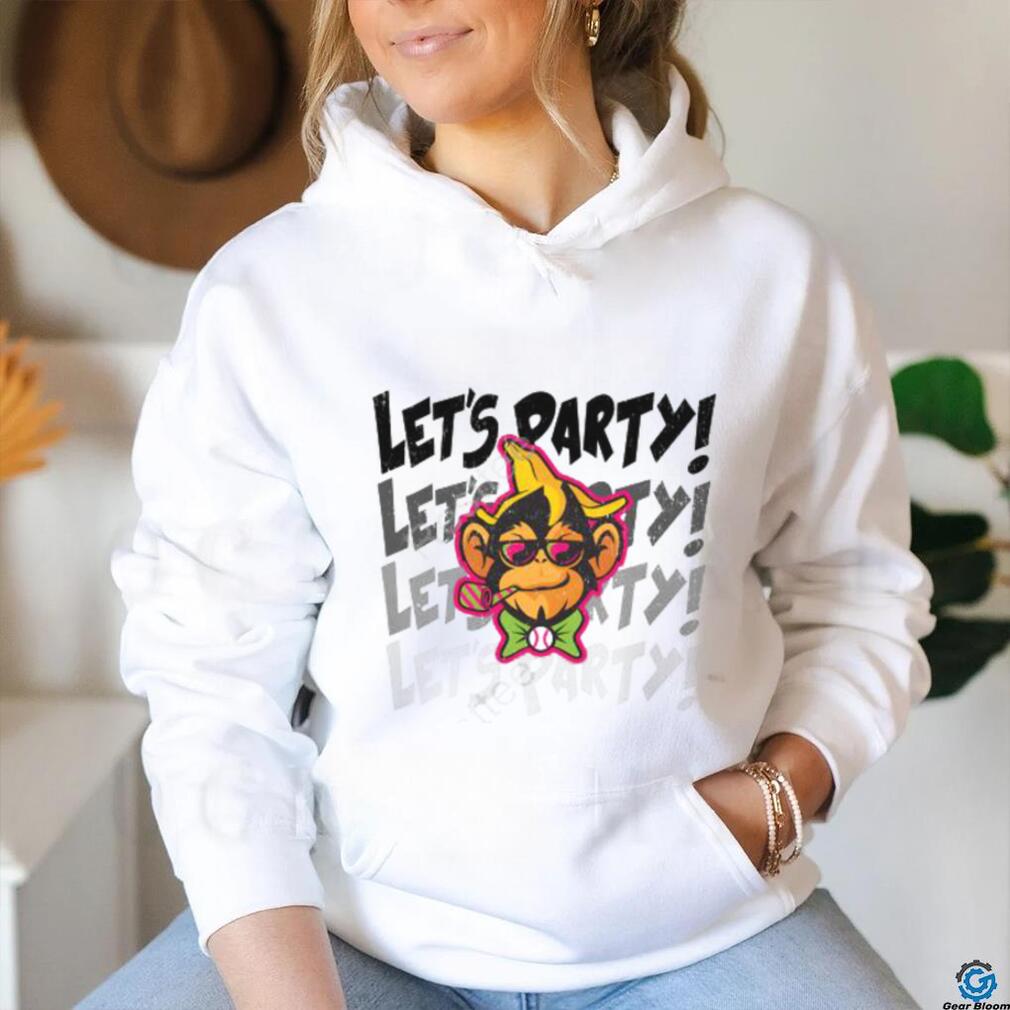 Official the savannah bananas merch party animails let’s party shirt Official the savannah bananas merch party animails let’s party shirt