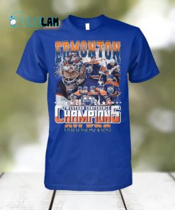 Oilers 2024 Western Conference Champions Shirt