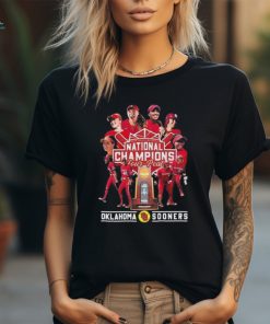Oklahoma Sooners 2024 NCAA Softball National Champions Four Peat Times T Shirt