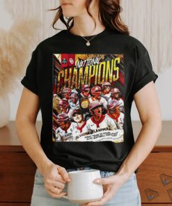 Oklahoma Sooners 2024 National Champions first team to four peat in DI Softball History shirt