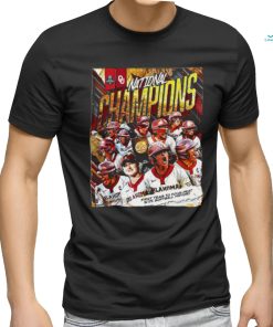 Oklahoma Sooners 2024 National Champions first team to four peat in DI Softball History shirt