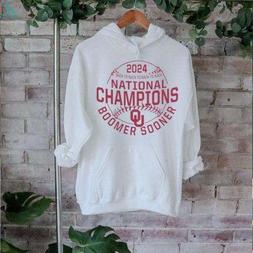 Oklahoma Sooners Back To Back To Back To Back NCAA Division I Softball National Champions Shirt