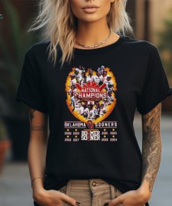 Oklahoma Sooners Boomer Sooner 2024 NCAA Softball National Champions T Shirt