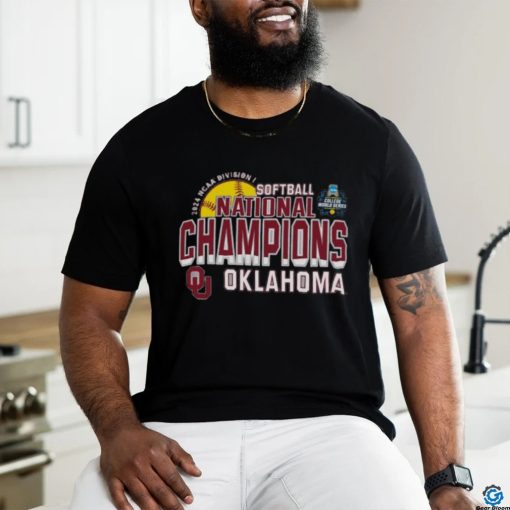 Oklahoma Sooners Champion Unisex 2024 NCAA Softball Women’s College World Series Champions shirt