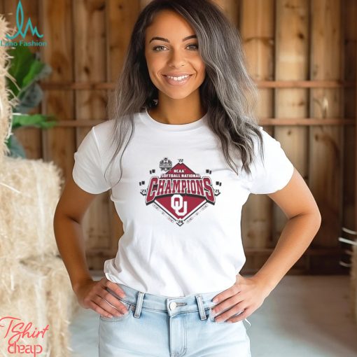 Oklahoma Sooners Original Retro Brand Unisex Four Peat NCAA Softball Women’s College World Series Champions shirt