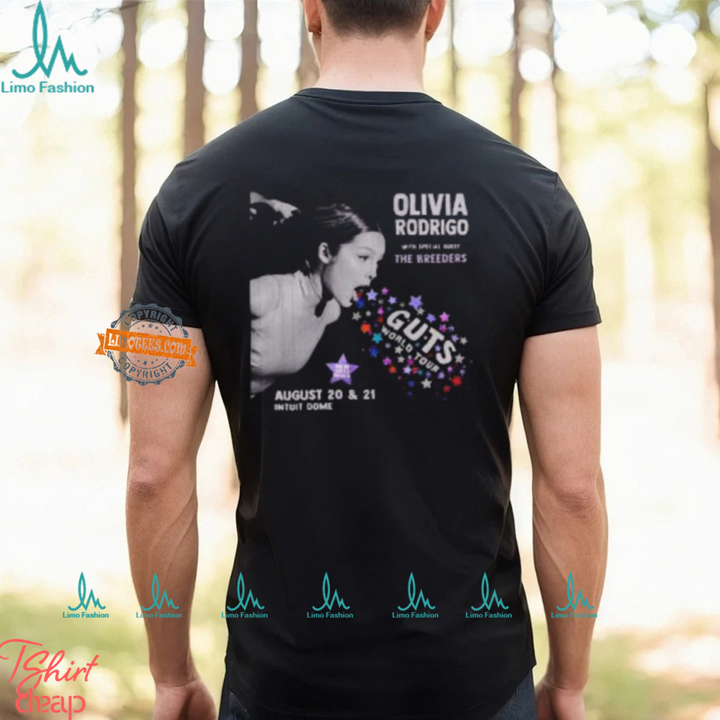 Olivia Rodrigo Guts World Tour On August 20 21 2024 At Intuit Dome Inglewood CA Unisex T Shirt Olivia Rodrigo Guts World Tour On August 20 21 2024 At Intuit Dome Inglewood CA Unisex T Shirt