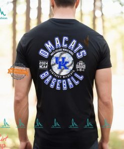 OmaCats Baseball Kentucky Wildcats 2024 College World Seriels shirt
